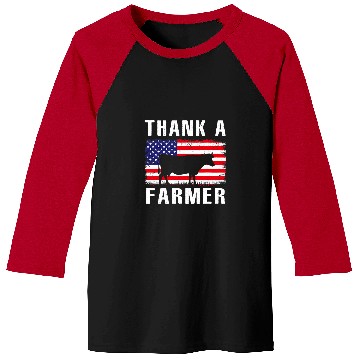 Discover Cow Pet Thank A Farmer Patriotic Daisy Cow American Flag 4th of July 203 Baseball Tees
