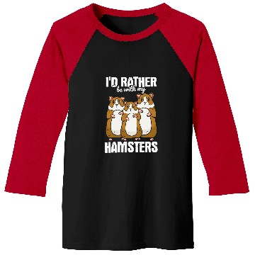 Discover Hamster Pet Rodent Hamster 1 Baseball Tees