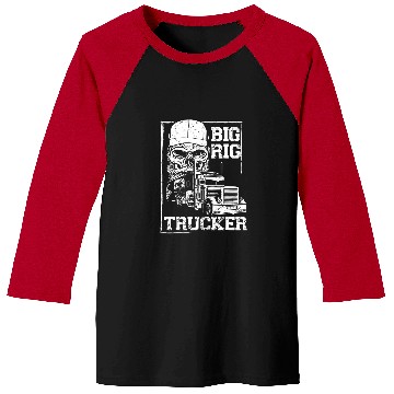 Discover Truck Fun Driver vintages Big Rig Trucker Baseball Tees