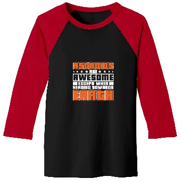 Discover Astronaut Job Space Humor Solar System Nebula Galaxy Astroid Redirection Baseball Tees