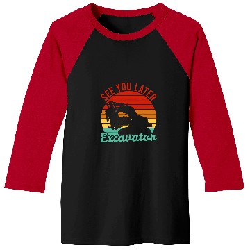 Discover Excavator Fun Dig Construction Construction Dig Heavy Baseball Tees