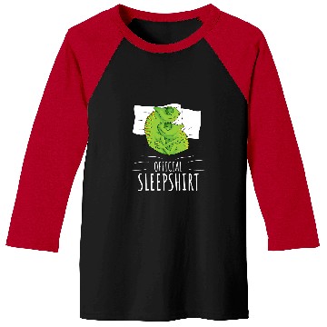 Discover Chameleon Pet Lizard Official Sleep 1 Baseball Tees
