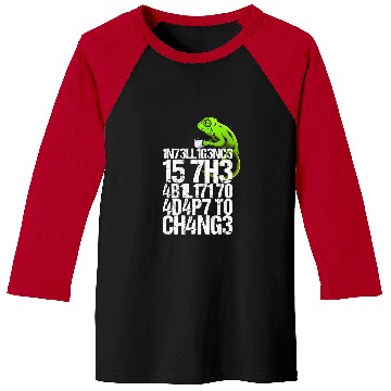 Discover Chameleon Pet Intelligence Is The Ability To Adapt To Change Baseball Tees