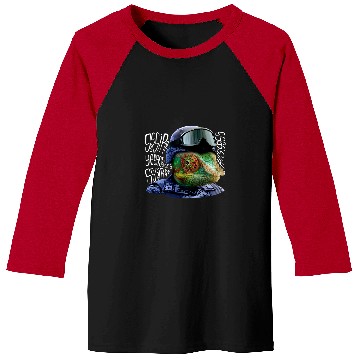 Discover Chameleon Pet Lieutenant Chameleon Hiss Baseball Tees