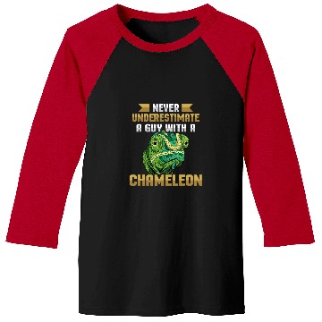 Discover Chameleon Pet Mens Chameleon Design for a Chameleon Lover Baseball Tees