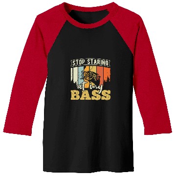 Discover Fishing Fun Bass fish lover5 Baseball Tees
