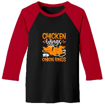 Discover Chicken Pet Wings And Onion Rings Baseball Tees