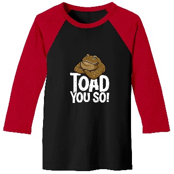 Discover Frog Pet Funny Toad Pun Cute Toad Toad Art Toad You So Frog Toad Baseball Tees