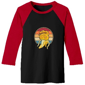 Discover Python Pet Retro Pythonidae Snake Owner Snake Lover Banana Ball Python Baseball Tees