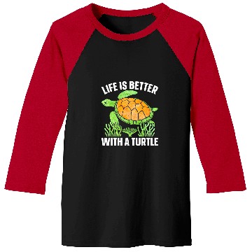 Discover Turtle Pet Life Is Better With A Turtle Sea Turtle Apparel Baseball Tees