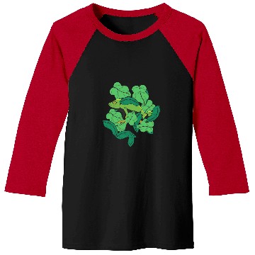 Discover Chameleon Pet Rainforest Lizard Reptile Animal Baseball Tees