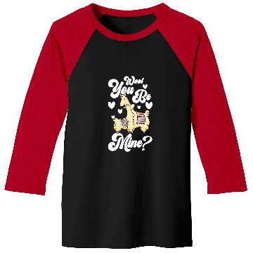 Discover Llama Pet Wool You Be Mine Llama Alpaca Baseball Tees
