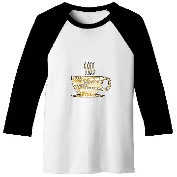 Discover Coffee Fun Stylish Saying Coffee Cup Lover Caffeine Baseball Tees