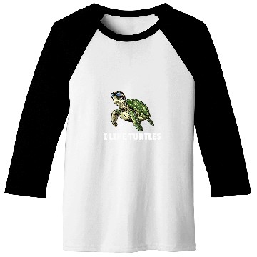 Discover Turtle Pet Earth Day I like Turtles Baseball Tees
