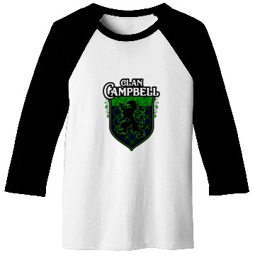 Discover Lion Pet Clan Campbell Surname Scottish Clan Lion Rampant Tartan Baseball Tees