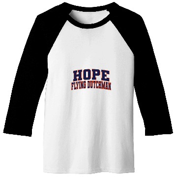 Discover Hope College Flying Dutchman 02 Baseball Tees