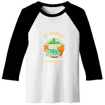 Discover Turtle Pet Flat Earth Joke Biology Geology Baseball Tees