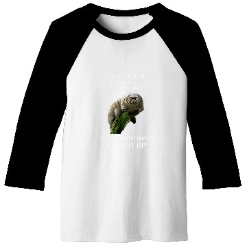 Discover Bear Pet Buffalo Tees Tardigrade Water Bear Science Biology Baseball Tees