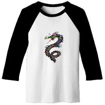 Discover Dragon Pet Chinese New Years Folklore Art Baseball Tees
