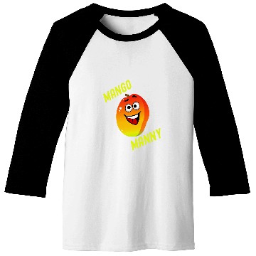 Discover Funny Manny Mango Baseball Tees