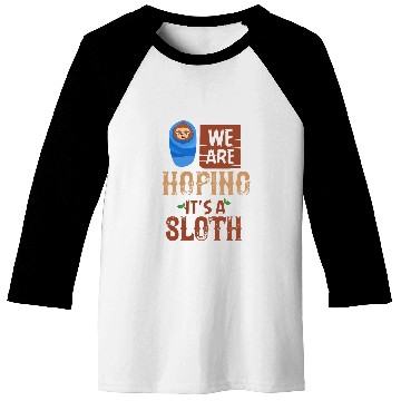 Discover Sloth Pet Maternity Pregnancy 11 Baseball Tees