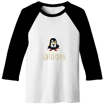 Discover Penguin Pet Linux Tux Penguin in Tuxedo with Sudo Superpower Baseball Tees