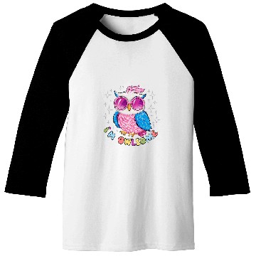 Discover Owl Pet With Colorful Glasses For Barn Owl Lovers 1 Baseball Tees