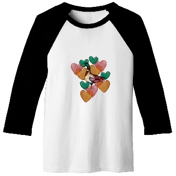 Discover Duck Pet Mallard Duck watercolor Baseball Tees