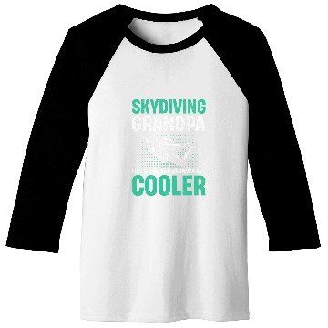 Discover Mens Base Jumping Skydiving Grandpa Like a regular Grandpa Cooler Baseball Tees