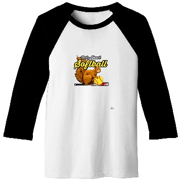 Discover Squirrel Pet Nuts About Softball Squirrel Softball Team Baseball Tees