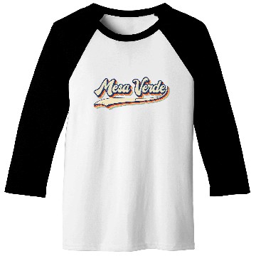 Discover Mesa Verde National Park Retro vintages Hiking Baseball Tees