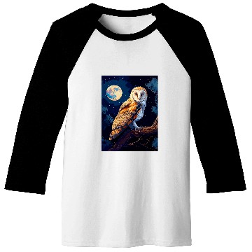 Discover Owl Pet barn owl vintage Baseball Tees