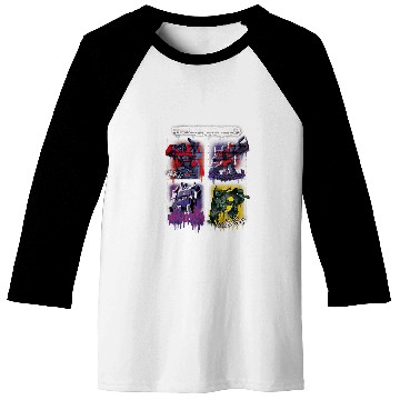 Discover Transformers Classic Characters Graffiti Painted Walls Retro Baseball Tees