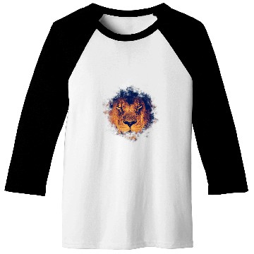 Discover Lion Pet face be lion Baseball Tees