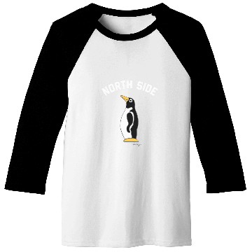 Discover Penguin Pet Park North Side Baseball Tees