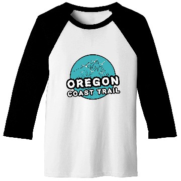 Discover Oregon Coast Trail OCT US West Coast Pilgrimage Hiking Baseball Tees