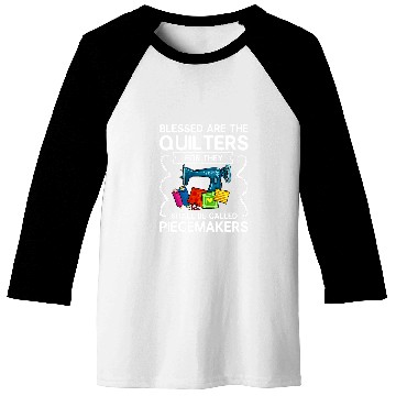 Discover Sewing Machine Patchwork Quilt Quilter Baseball Tees