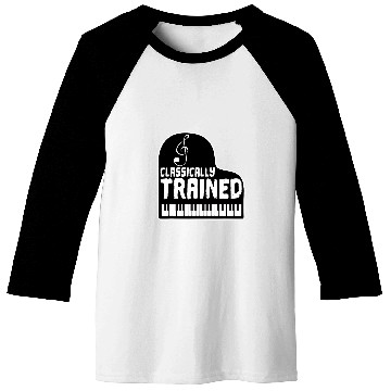 Discover A classically trained music lover pianist keyboard player Baseball Tees