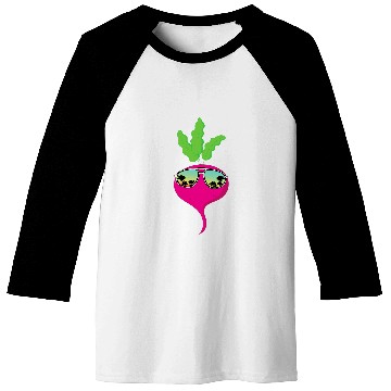 Discover Lacrosse Gift Funny Radish With Sunglasses Vegetable Lover Radishes Baseball Tees