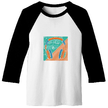 Discover 80s Music Lover Eighties Generation Retro Headphones Baseball Tees