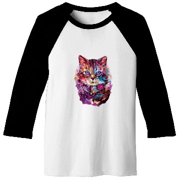Discover Cute Maine Coon Cat Lovers Baseball Tees