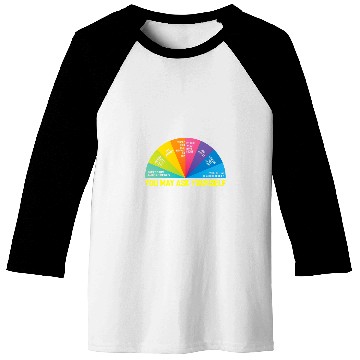 Discover 80s Music Retro Lyrics Pie Chart You May Ask Yourself Retro 22 Baseball Tees