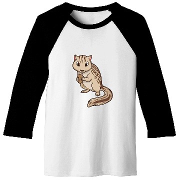 Discover Squirrel Pet Kawaii Thirteenlined ground squirrel Baseball Tees