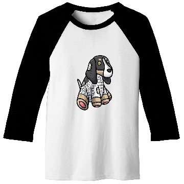 Discover Bluetick Coonhound Dog Stuffed Animal Design Baseball Tees