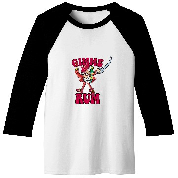 Discover Gimme Rum 2Rum Pirate Baseball Tees