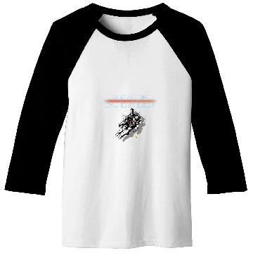 Discover Astronaut in outer space flat earth space bubbles Baseball Tees
