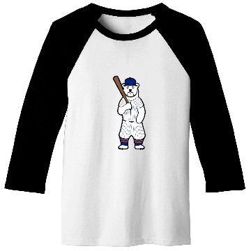 Discover Baseball Polar Bear Pete Baseball Tees