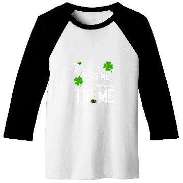 Discover Funny St Patricks Day Waitress Bartender Waiter Tips 22 Baseball Tees