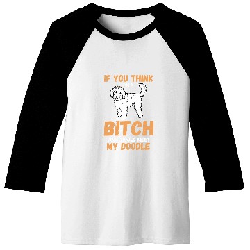 Discover Dog Labradoodle 7 Baseball Tees