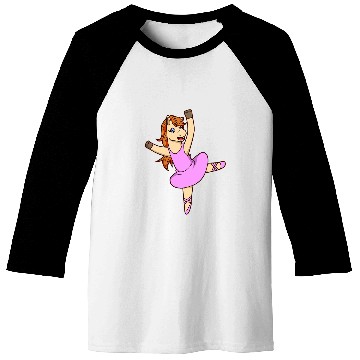 Discover Comic horse dances ballet ballerina Baseball Tees